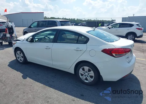 2017 Kia Forte Lx из США, поврежденный, VIN 3KPFK4A78HE087477